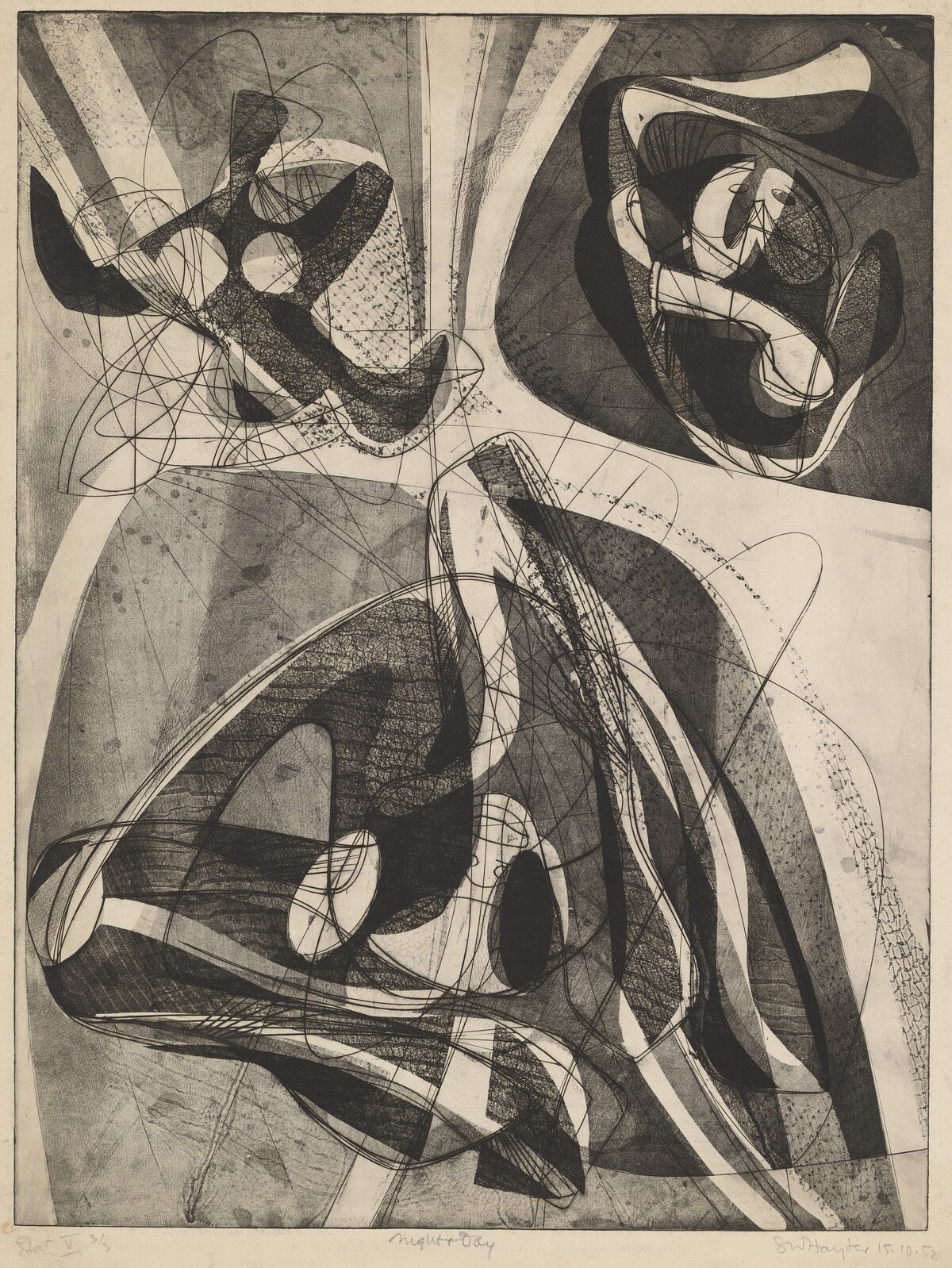 Night and Day by Stanley William Hayter