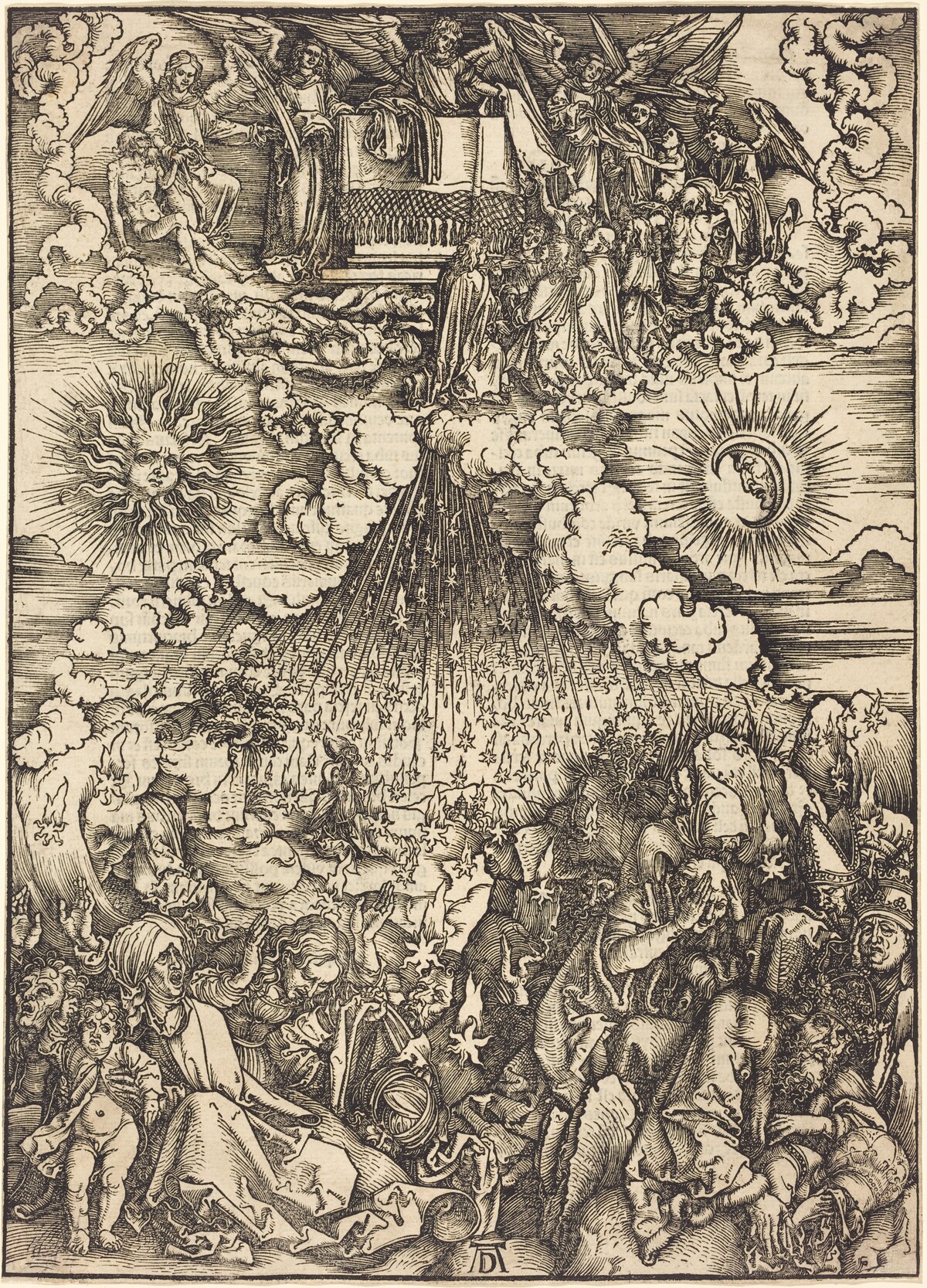 The Opening of the Fifth and Sixth Seals by Albrecht Dürer