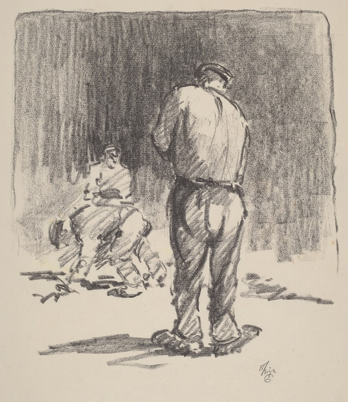 Untitled (Workers) by Howard Leigh