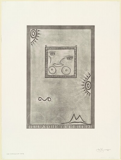 Untitled (White Mezzotint) [state proof of 4th state]