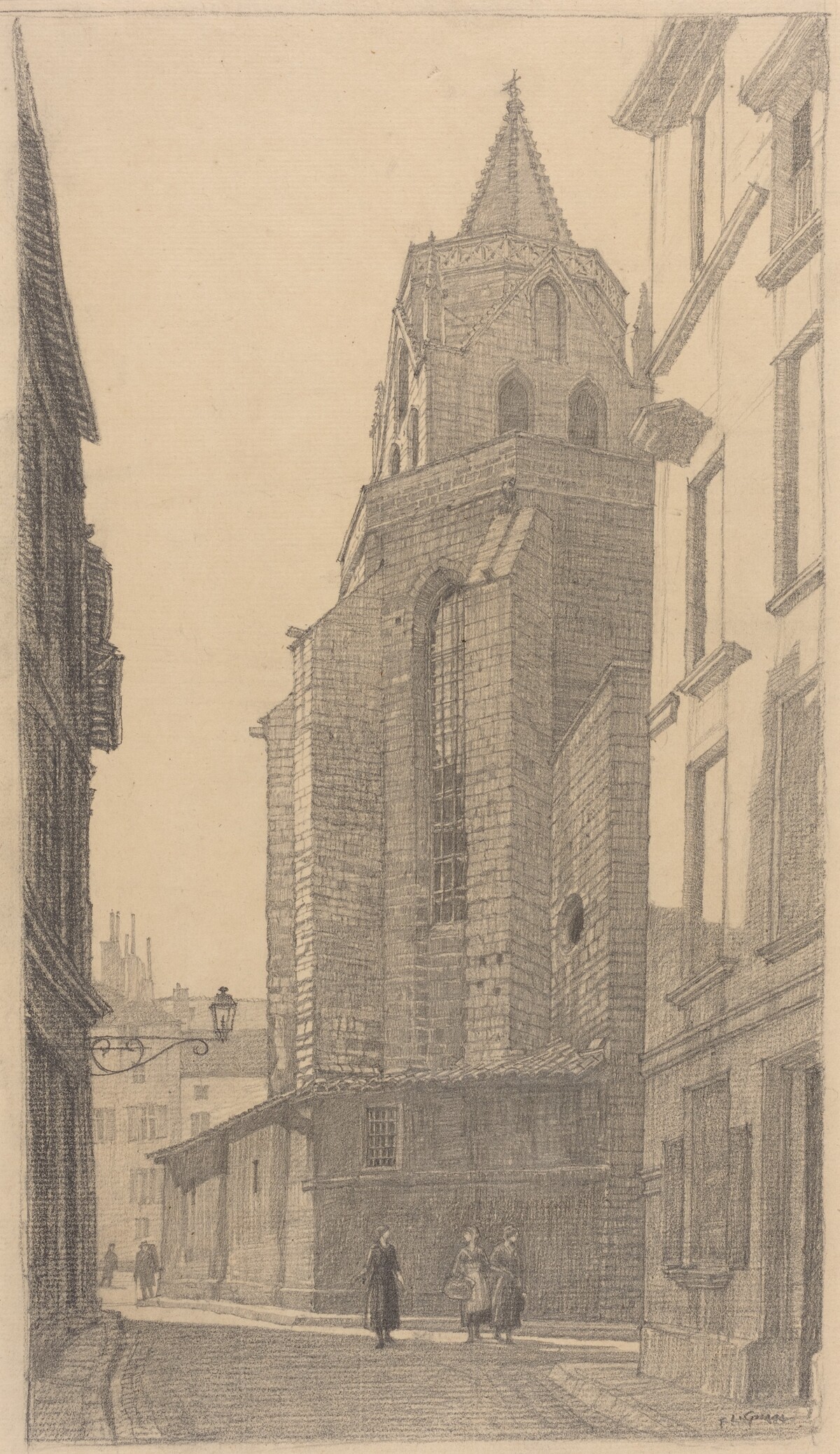 Apse of St.-Didier, Avignon by F.L. Griggs