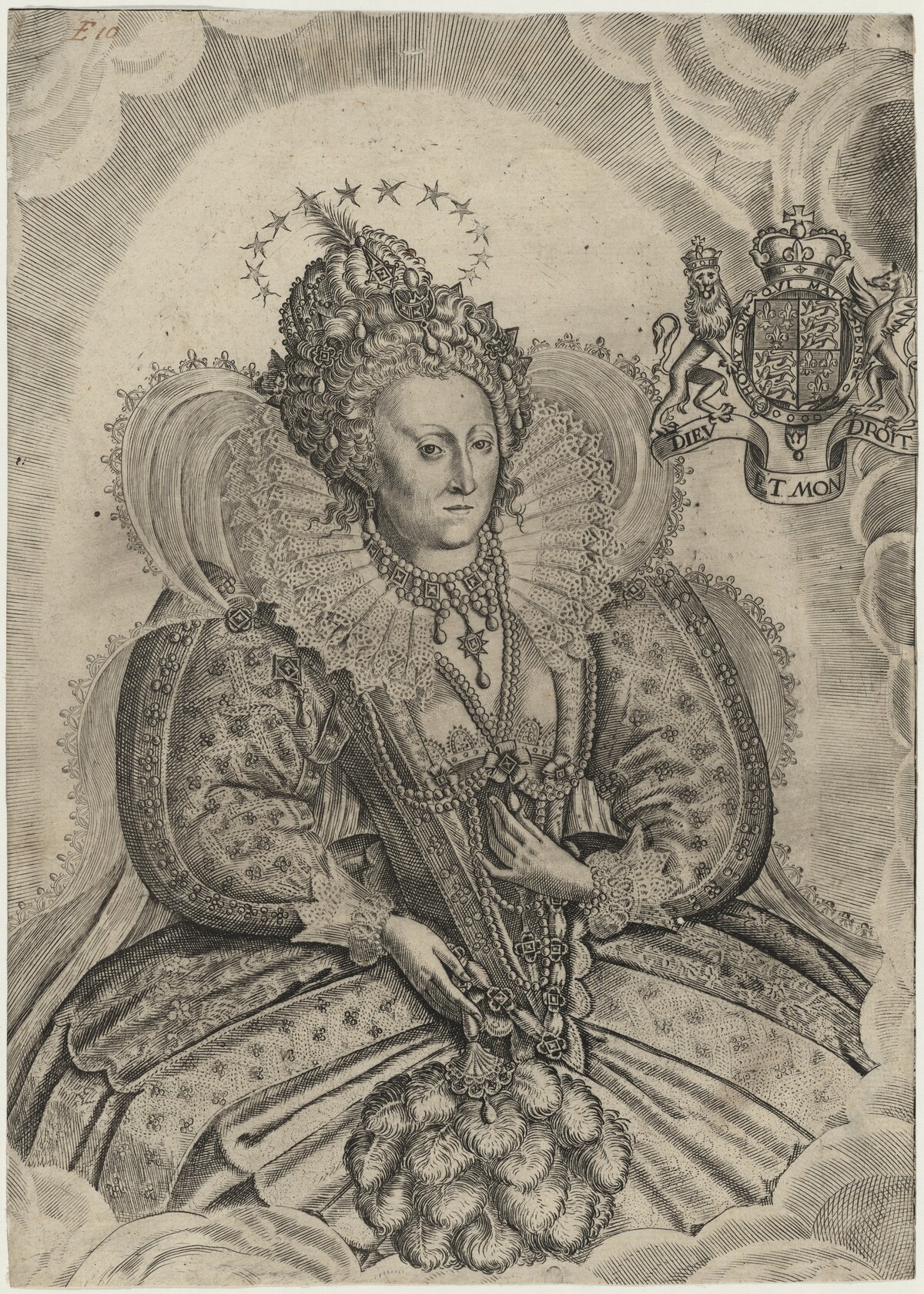 Queen Elizabeth by Francis Delaram