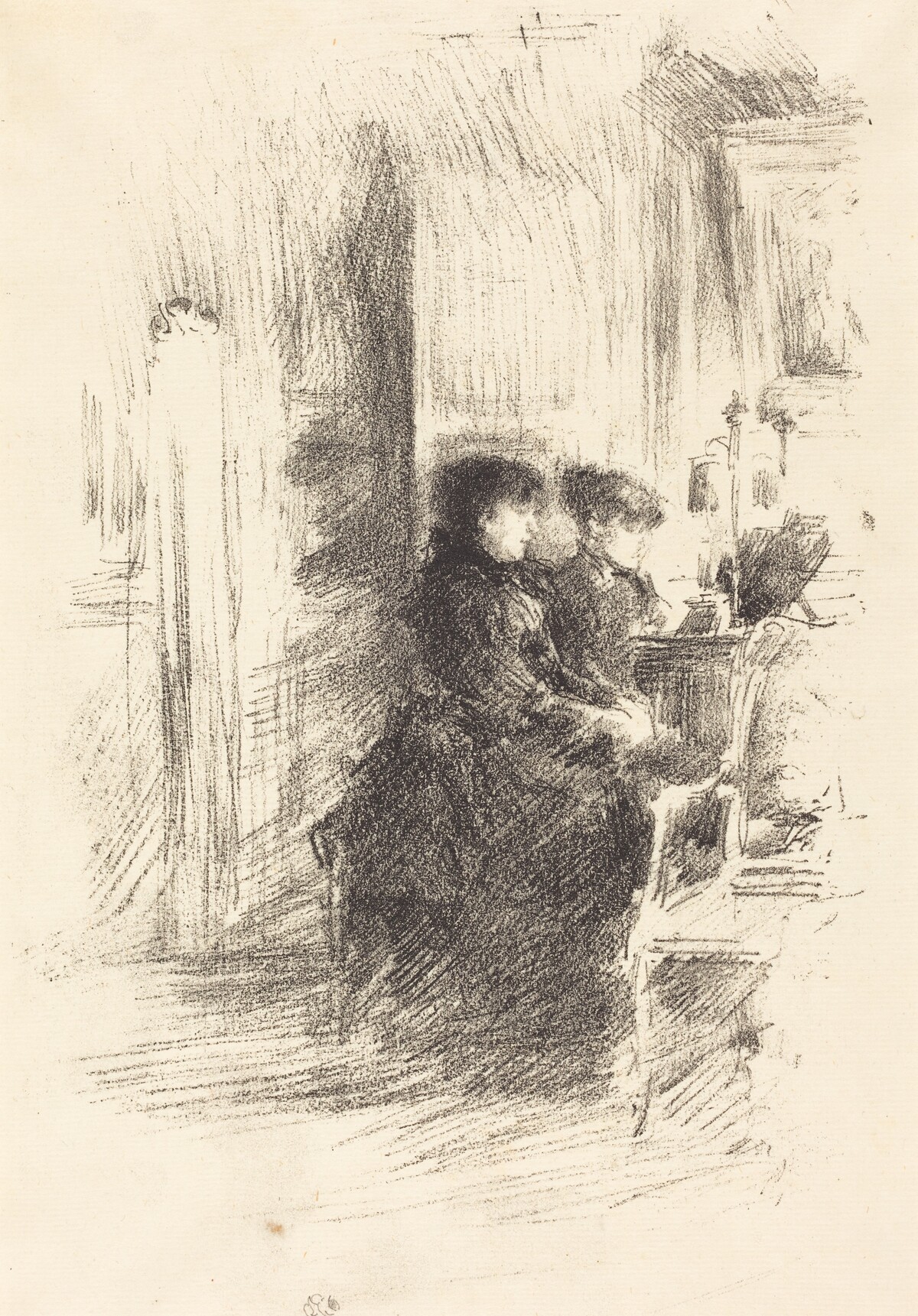 The Duet by James McNeill Whistler