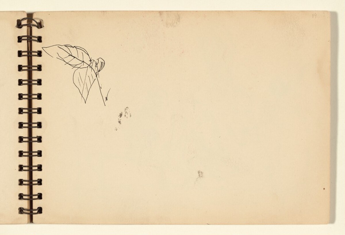Sketchbook by Mark Rothko