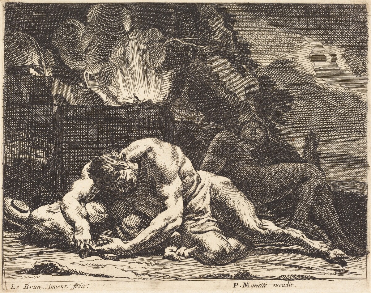 Nox (Night) by Charles Le Brun