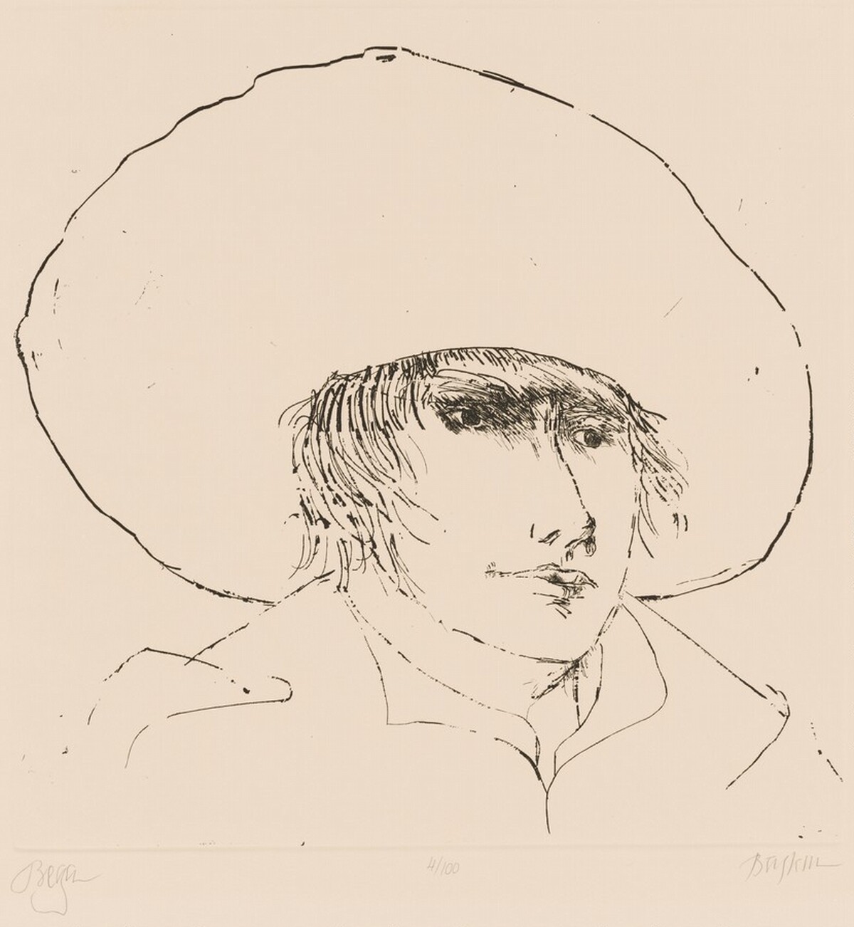 Cornelius Bega by Leonard Baskin