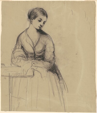 Young Woman, Florence [recto]