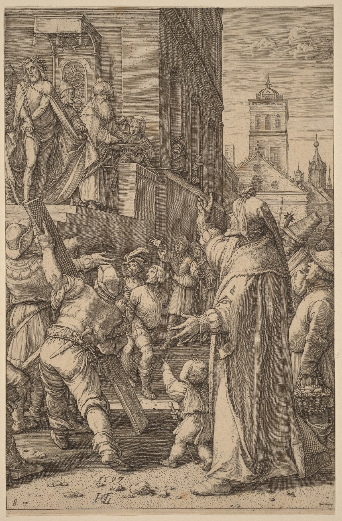 Ecce Homo by Hendrik Goltzius