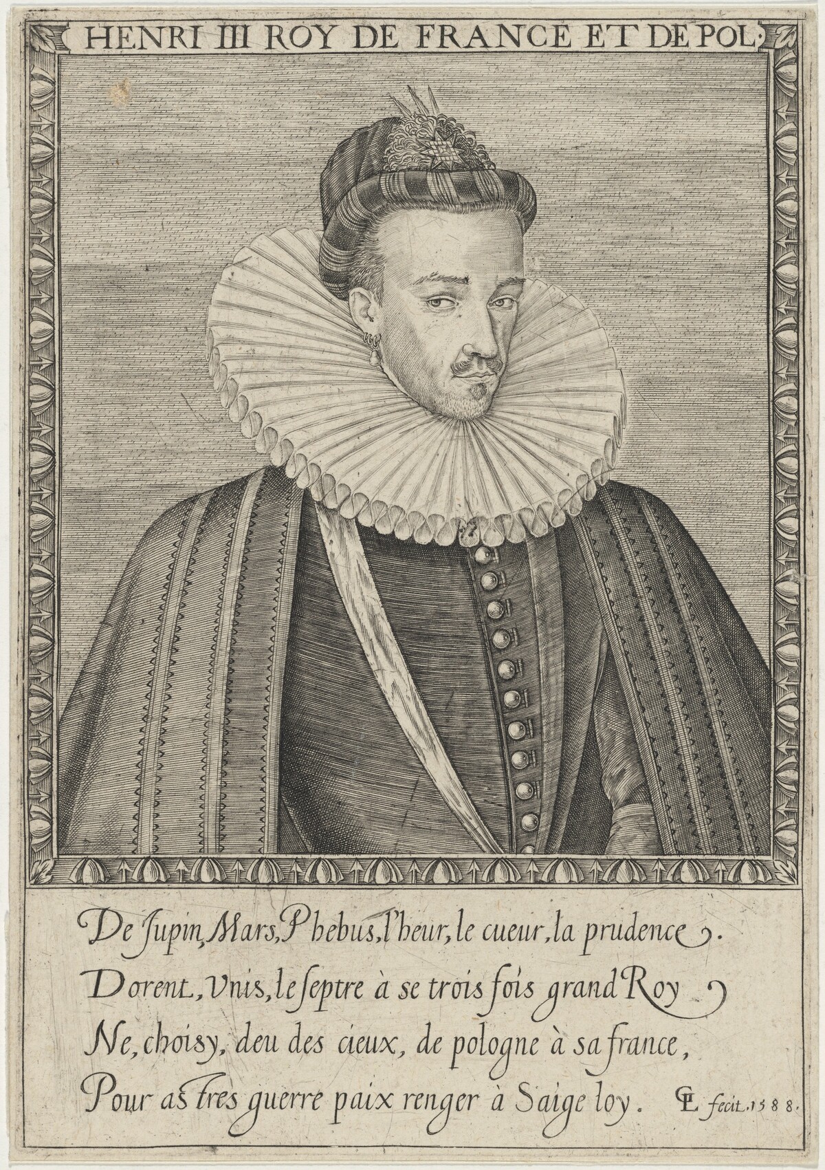 Henry III, Roy de France et de Pol by Unknown Artist