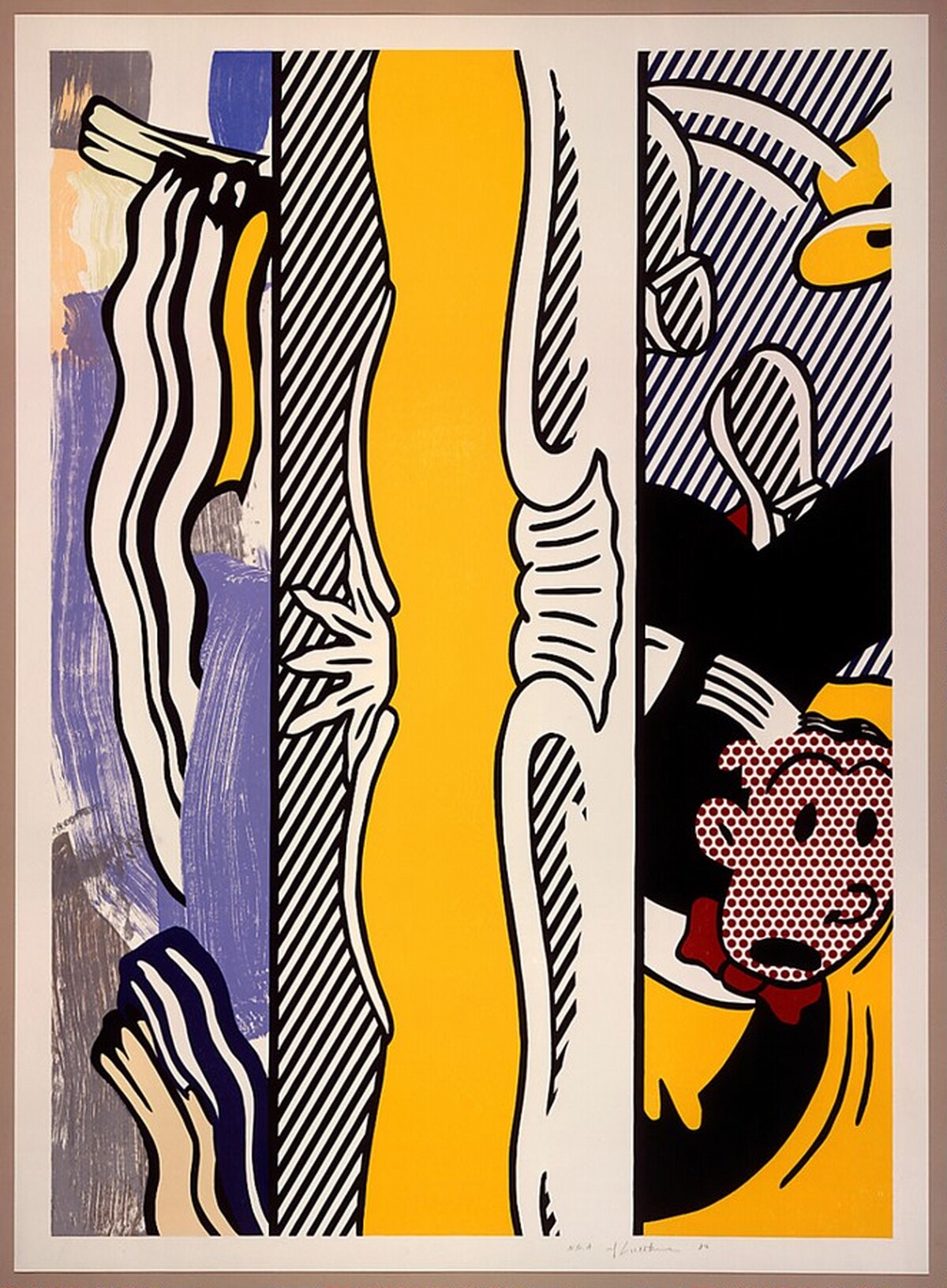 Two Paintings: Dagwood by Roy Lichtenstein