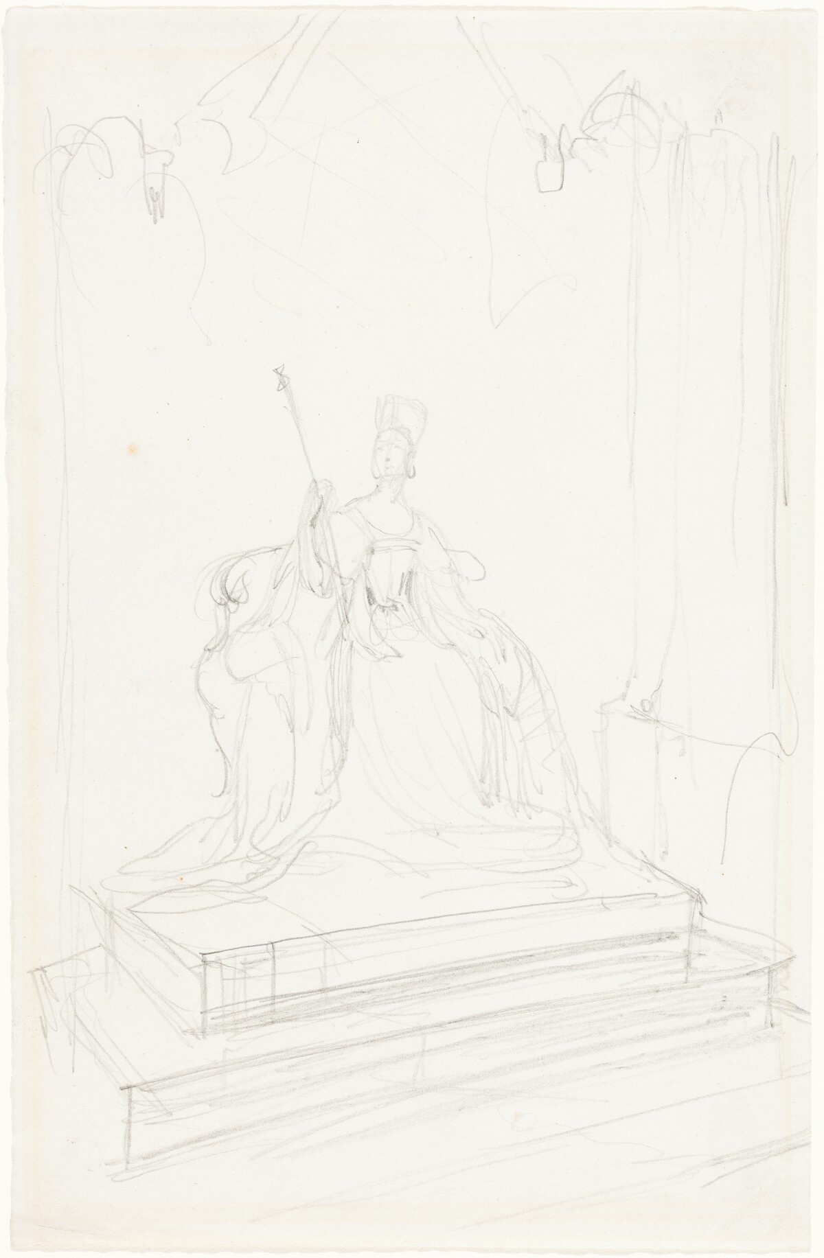 Study for "Queen Victoria" by Sir George Hayter