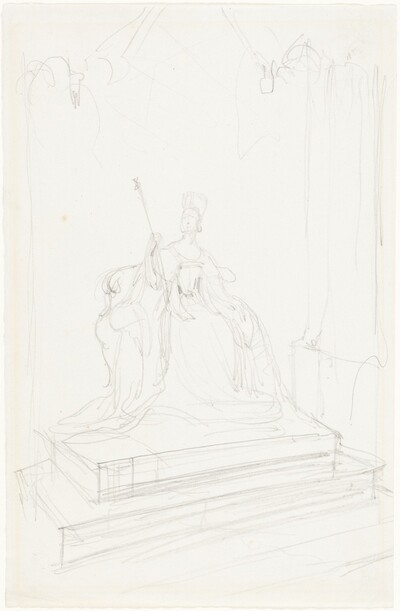 Study for "Queen Victoria"