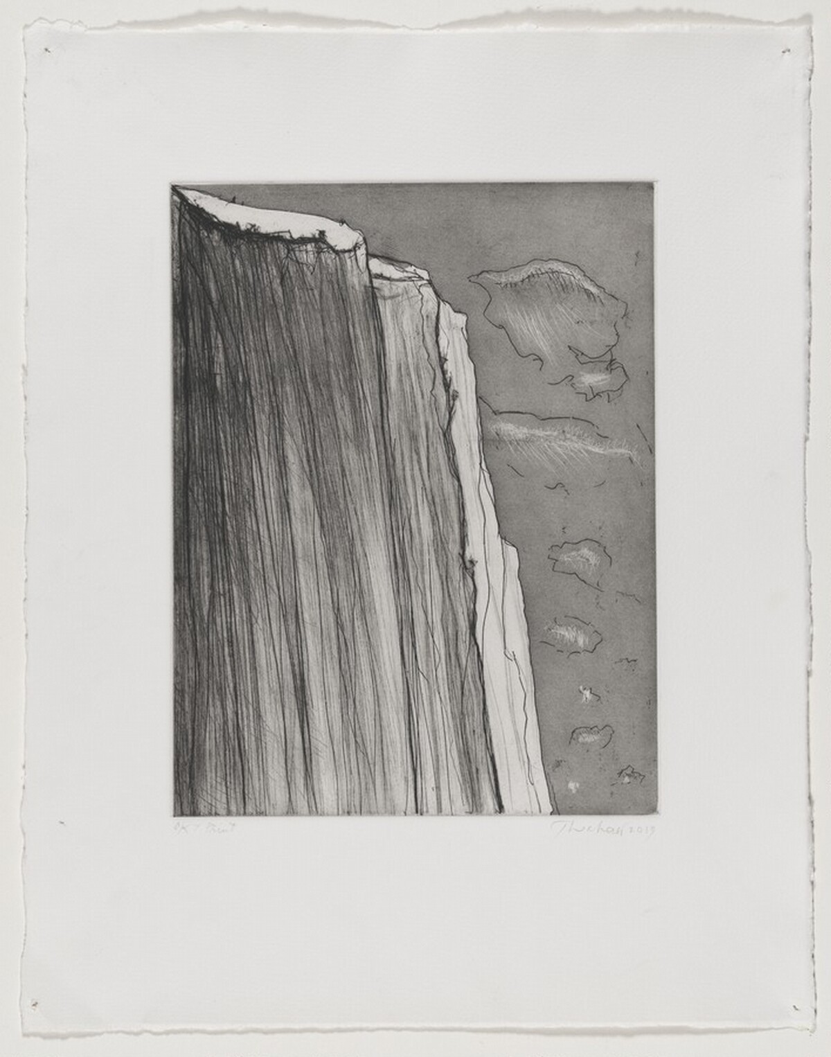 Canyon Clouds by Wayne Thiebaud