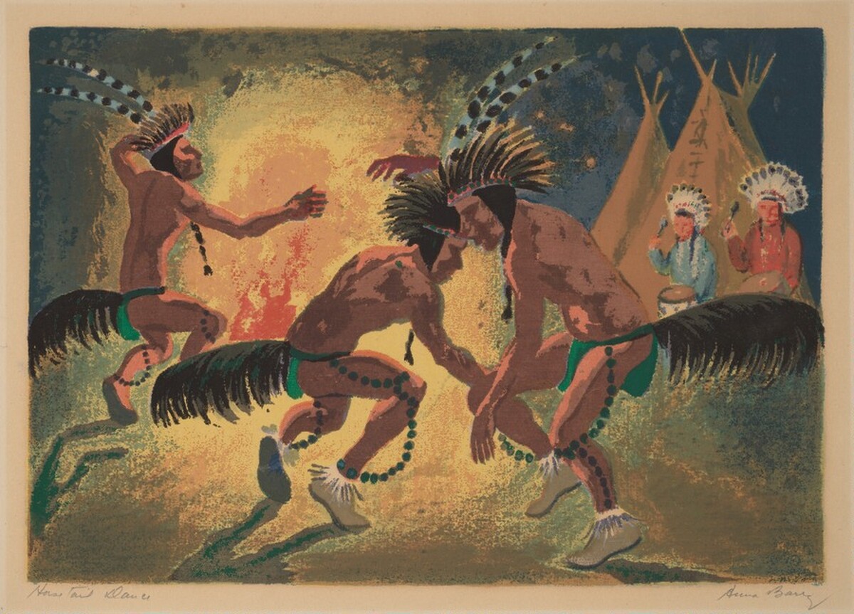 Horsetail Dance by Anna Barry