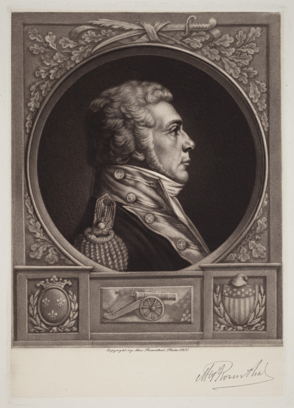 Louis, Chevalier de Toussard by Max Rosenthal