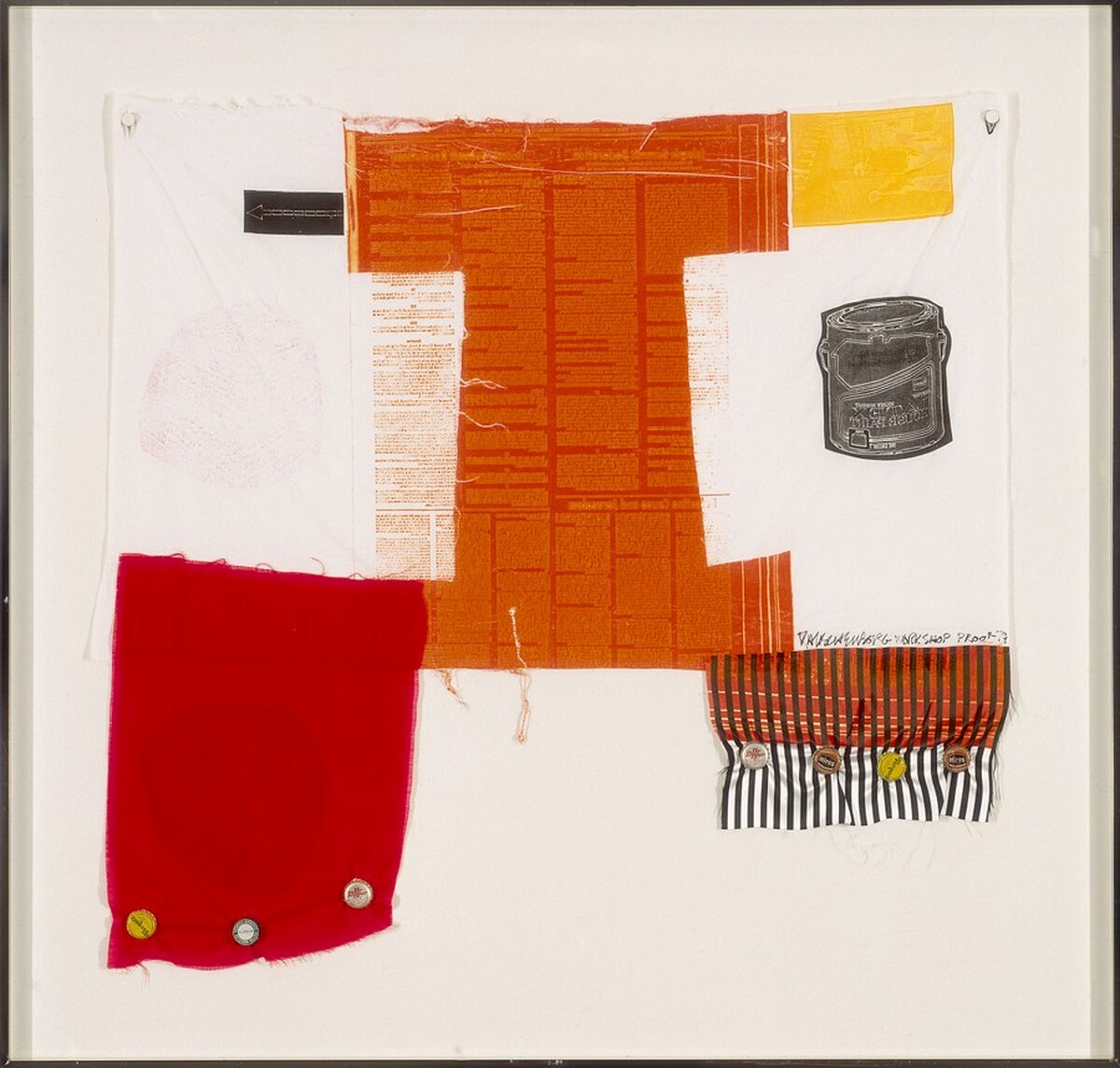 Cat Paws by Robert Rauschenberg