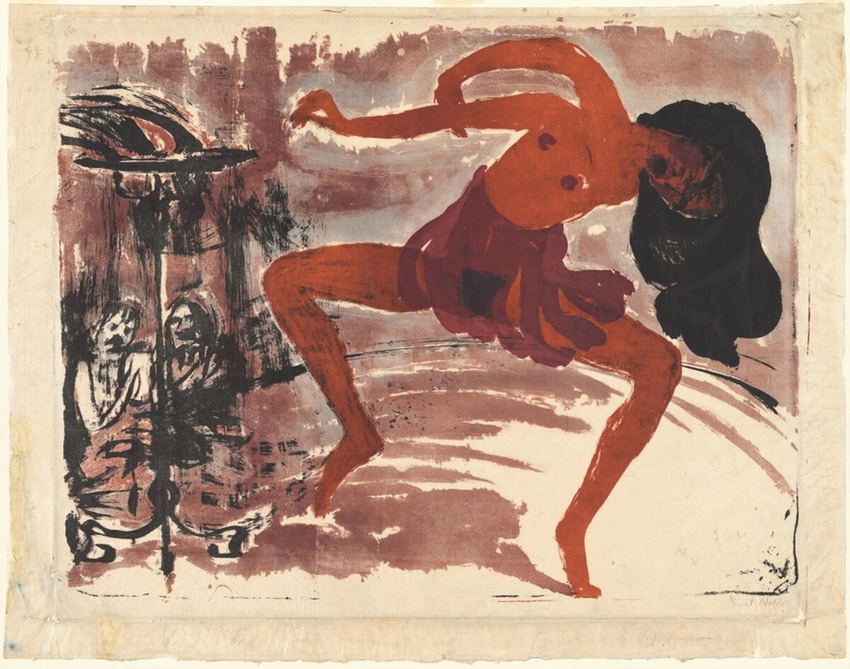 Dancer (Tänzerin) by Emil Nolde