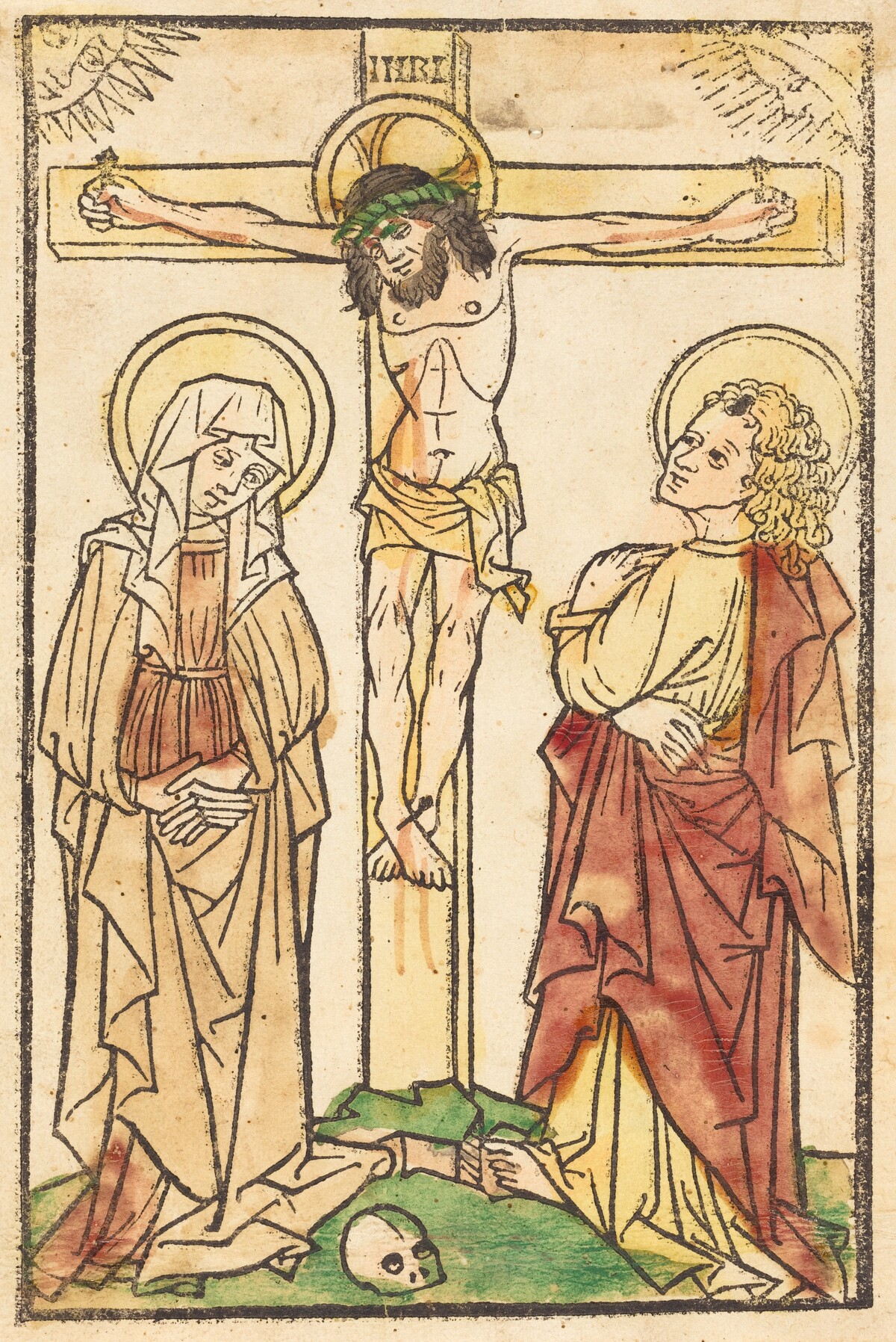Christ on the Cross by German 15th Century