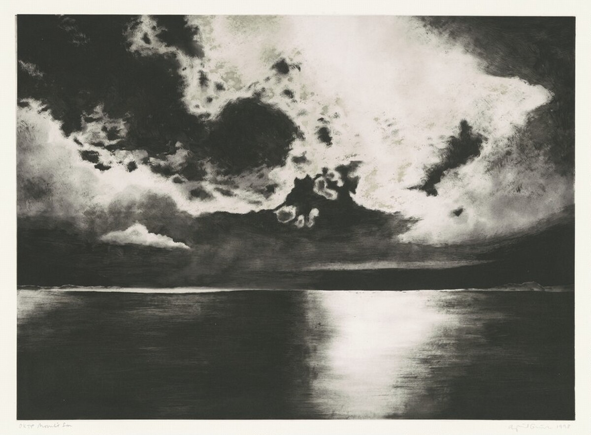 Moonlit Sea by April Gornik