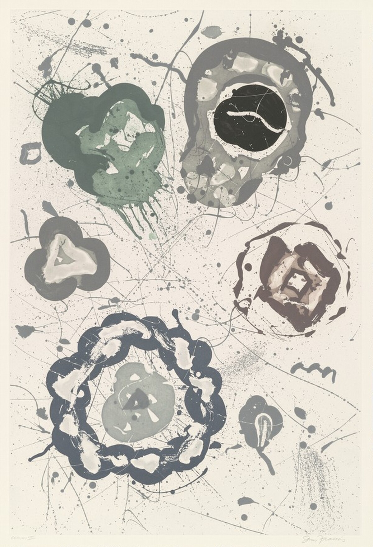 Untitled by Sam Francis