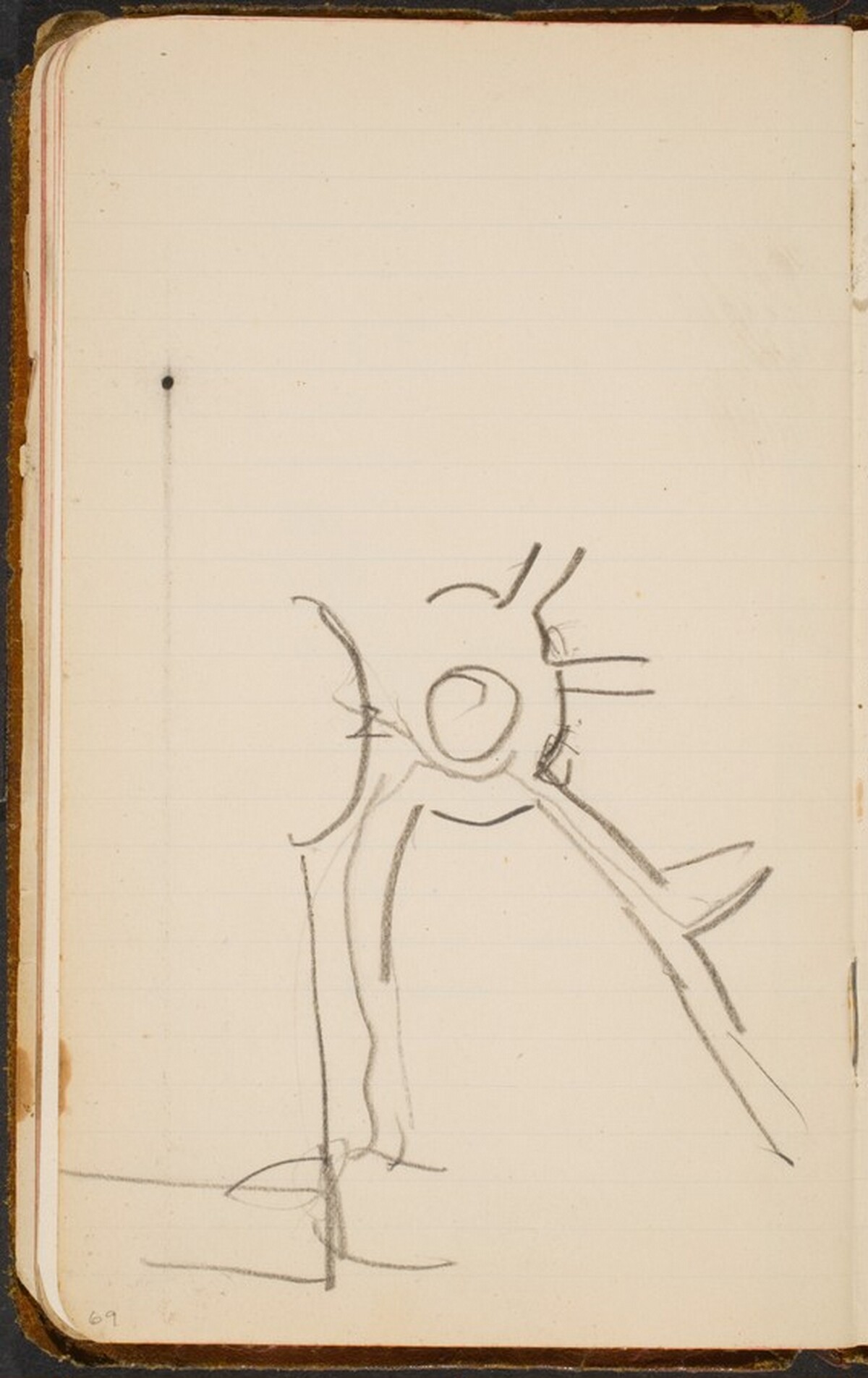 Lageplan (Sketch of a Map) [p. 69] by Max Beckmann