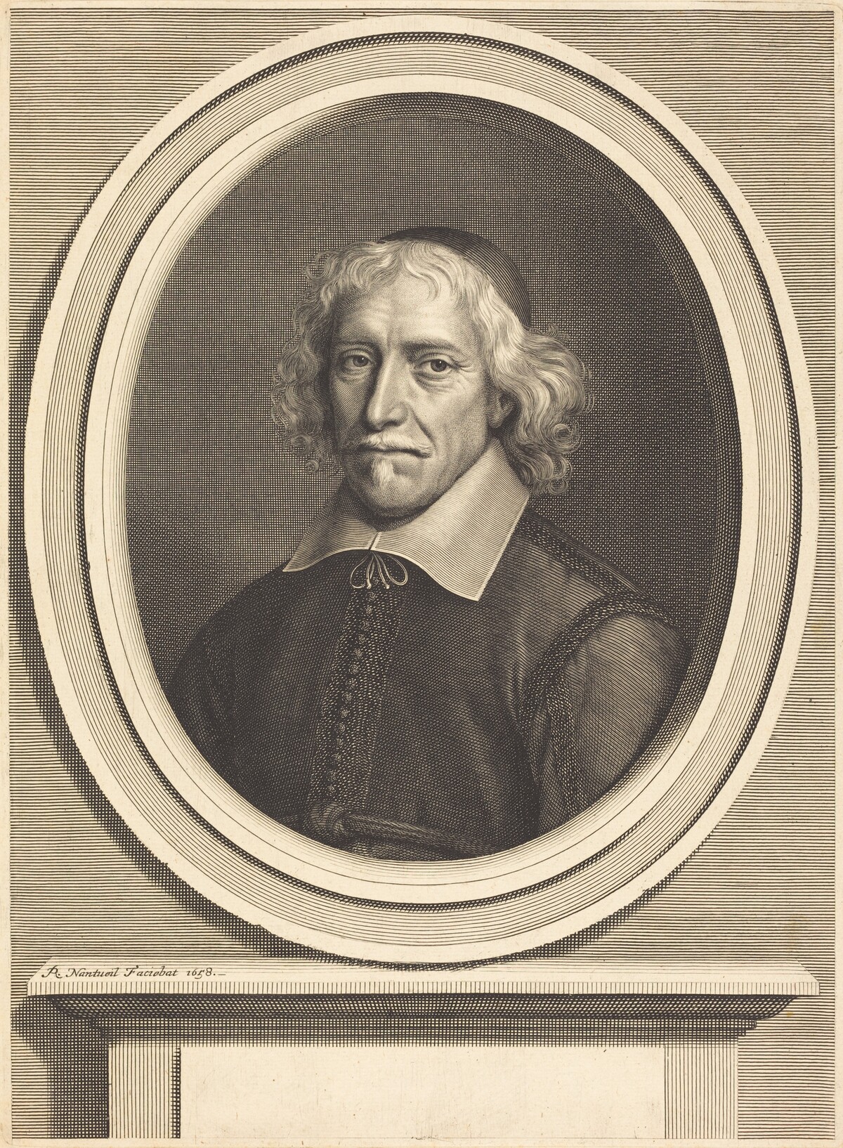 Gilles Boileau by Robert Nanteuil