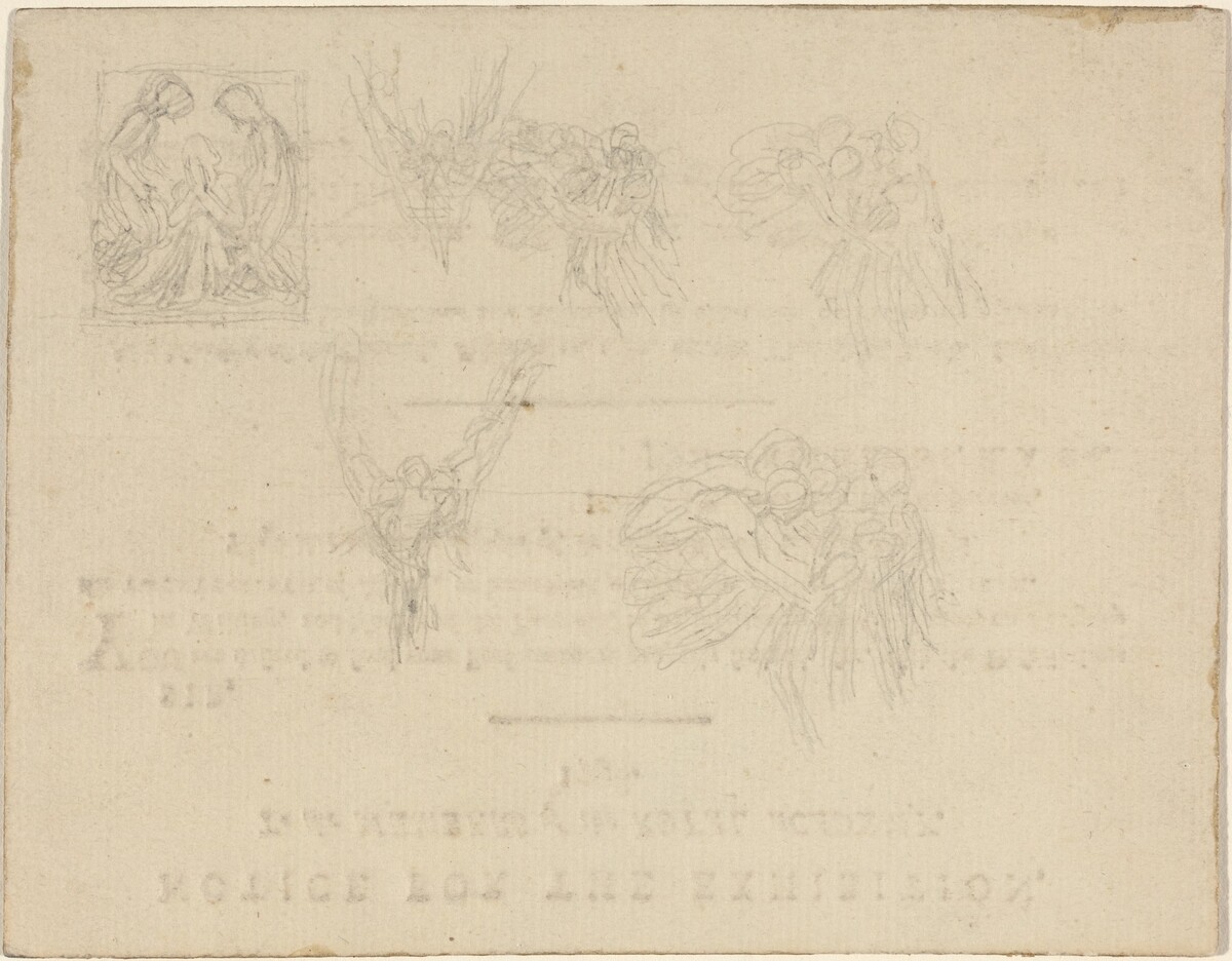 Sheet of Studies by John Flaxman