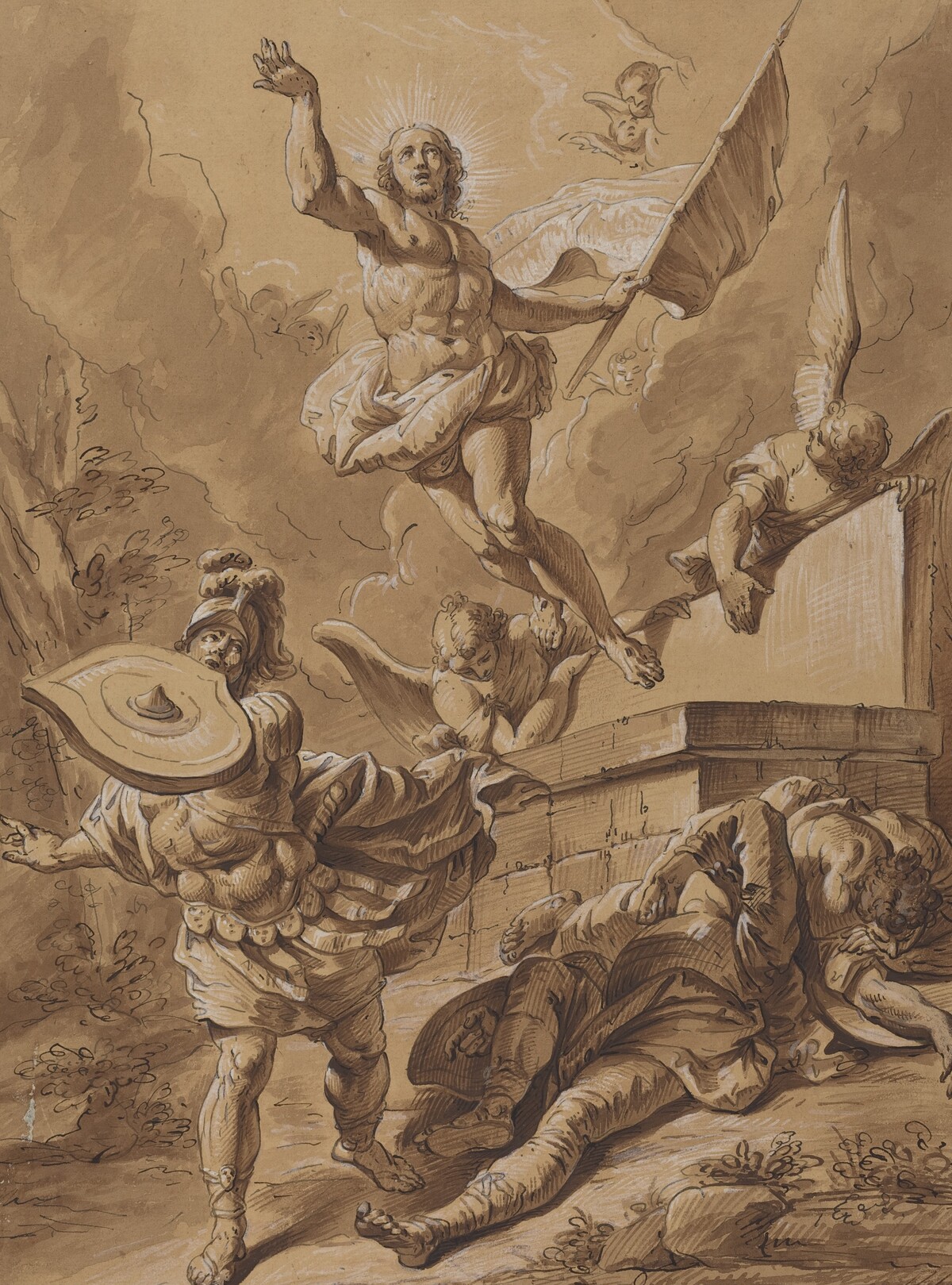 The Resurrection by Follower of Francesco Fontebasso
