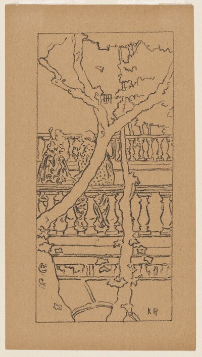 Deux femmes conversant (La Terrasse)