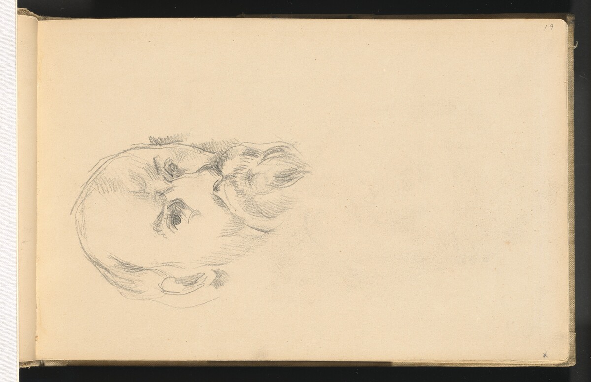 Self-Portrait by Paul Cezanne