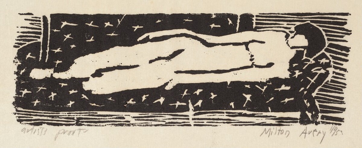 Nude by Milton Avery