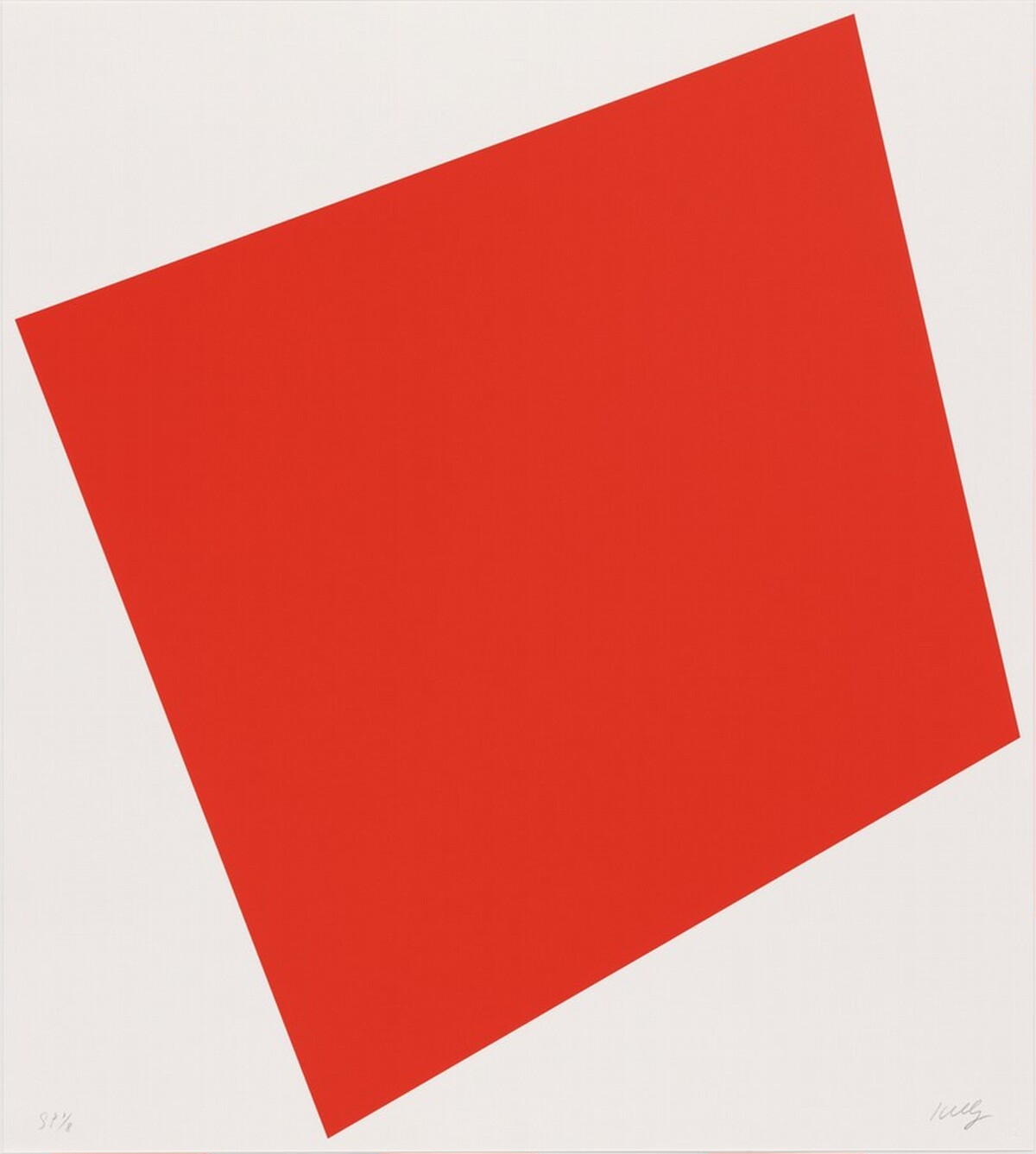 Red by Ellsworth Kelly