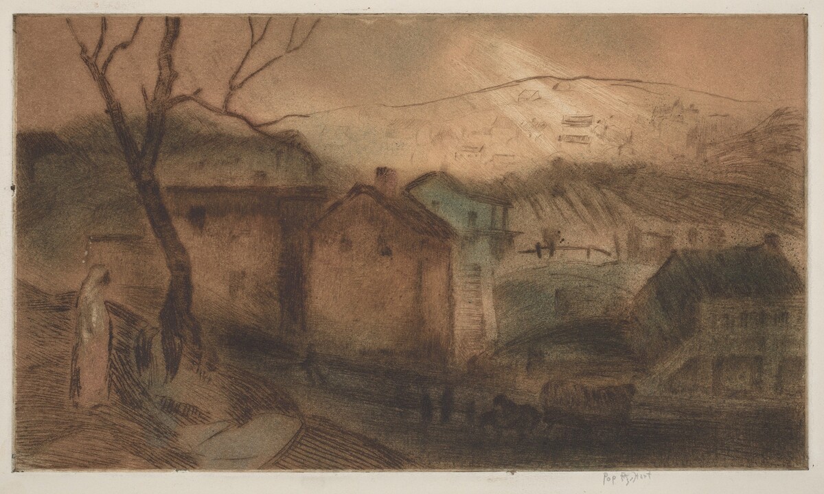 Jersey Hills by George Overbury (Pop) Hart