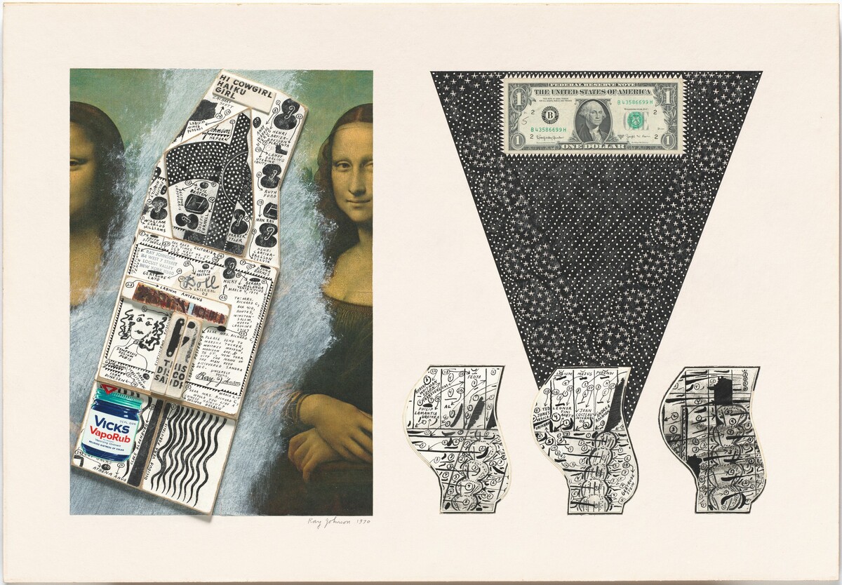 Cervix Dollar Bill by Ray Johnson