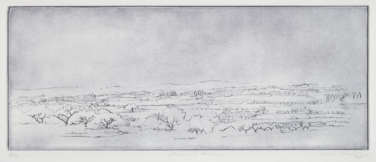 Provencal Landscape by Frank Wright