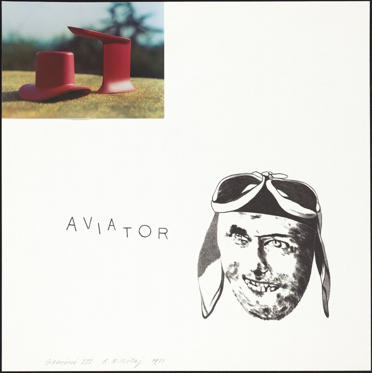 Aviator by R. B. Kitaj
