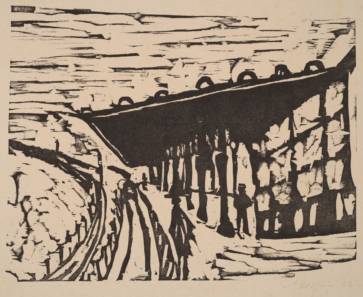 Train Station by Werner Gothein
