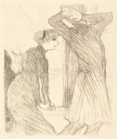 Lugne Poe and Baldy in "Au-dessus des forces humaines" (Lugne Poe et Baldy dans "Au-desses des forces humaines")
