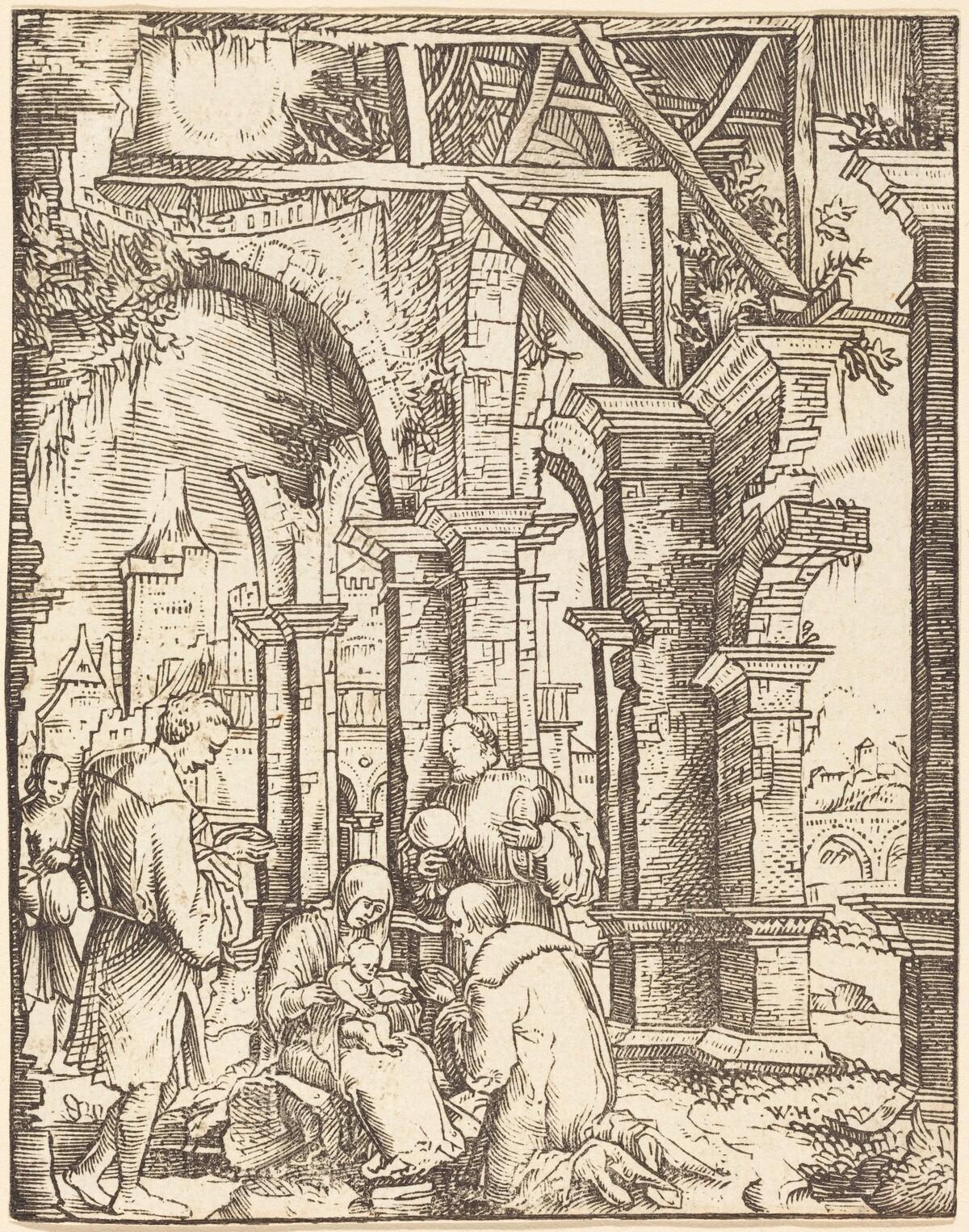 The Adoration of the Magi by Wolf Huber