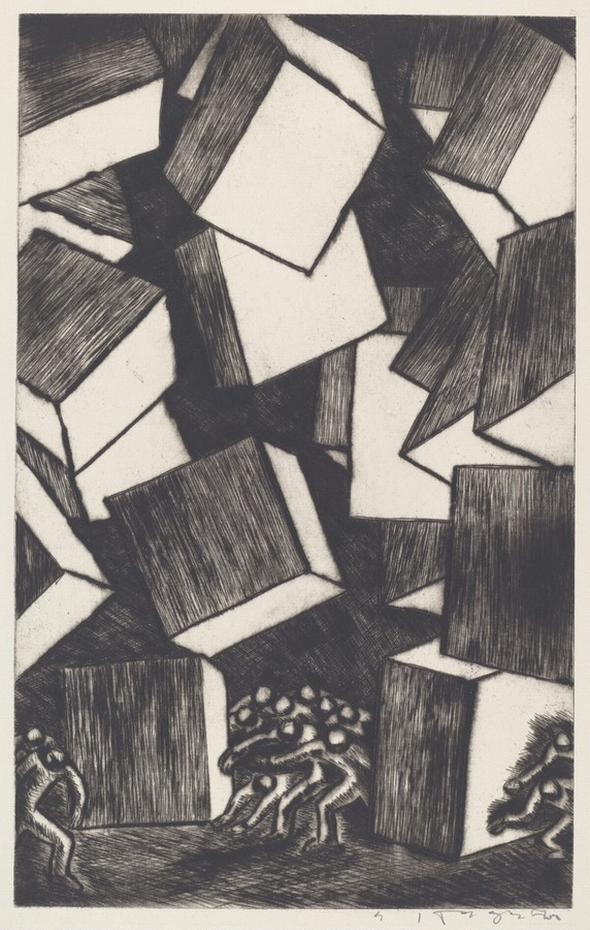 Untitled (Blocks) by Edward Hagedorn