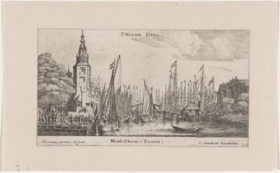 The Montalbans Tower in Amsterdam