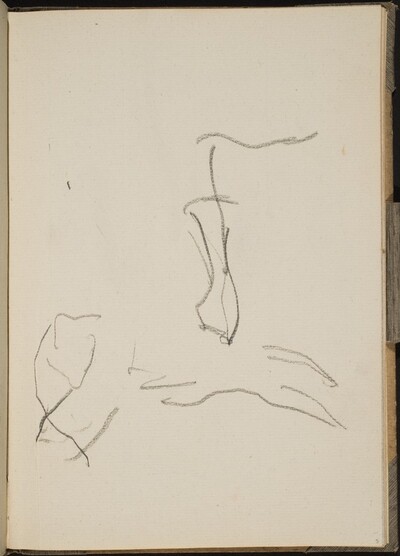Begonnene Tierstudie (Unfinished Animal Study) [p. 5]