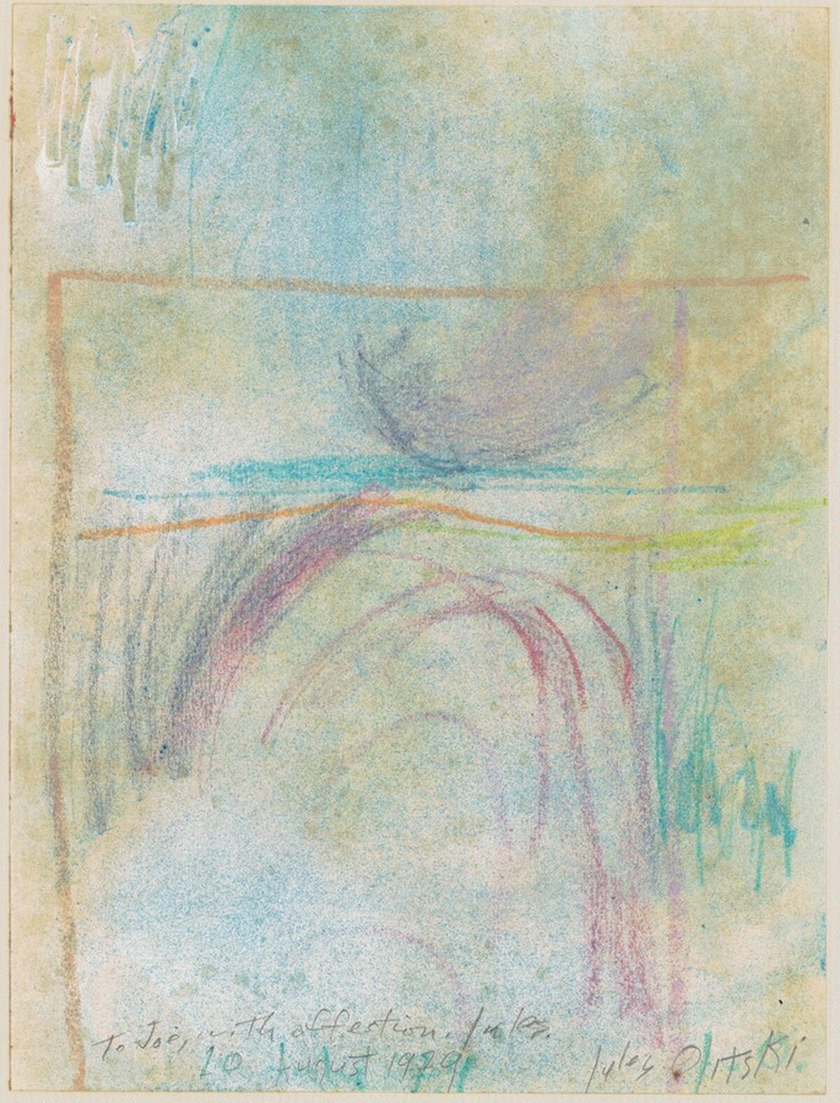 Happy Birthday by Jules Olitski