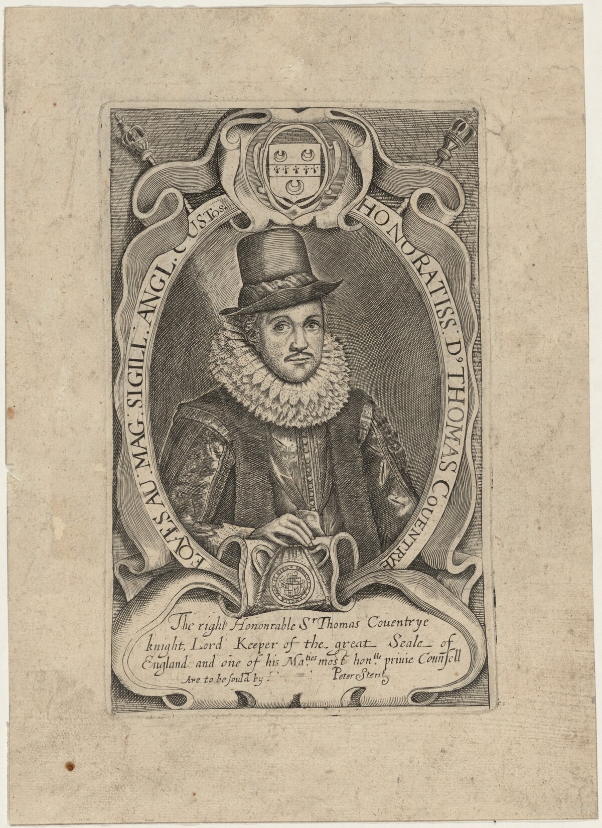 Thomas, First Baron Coventry by Simon de Passe