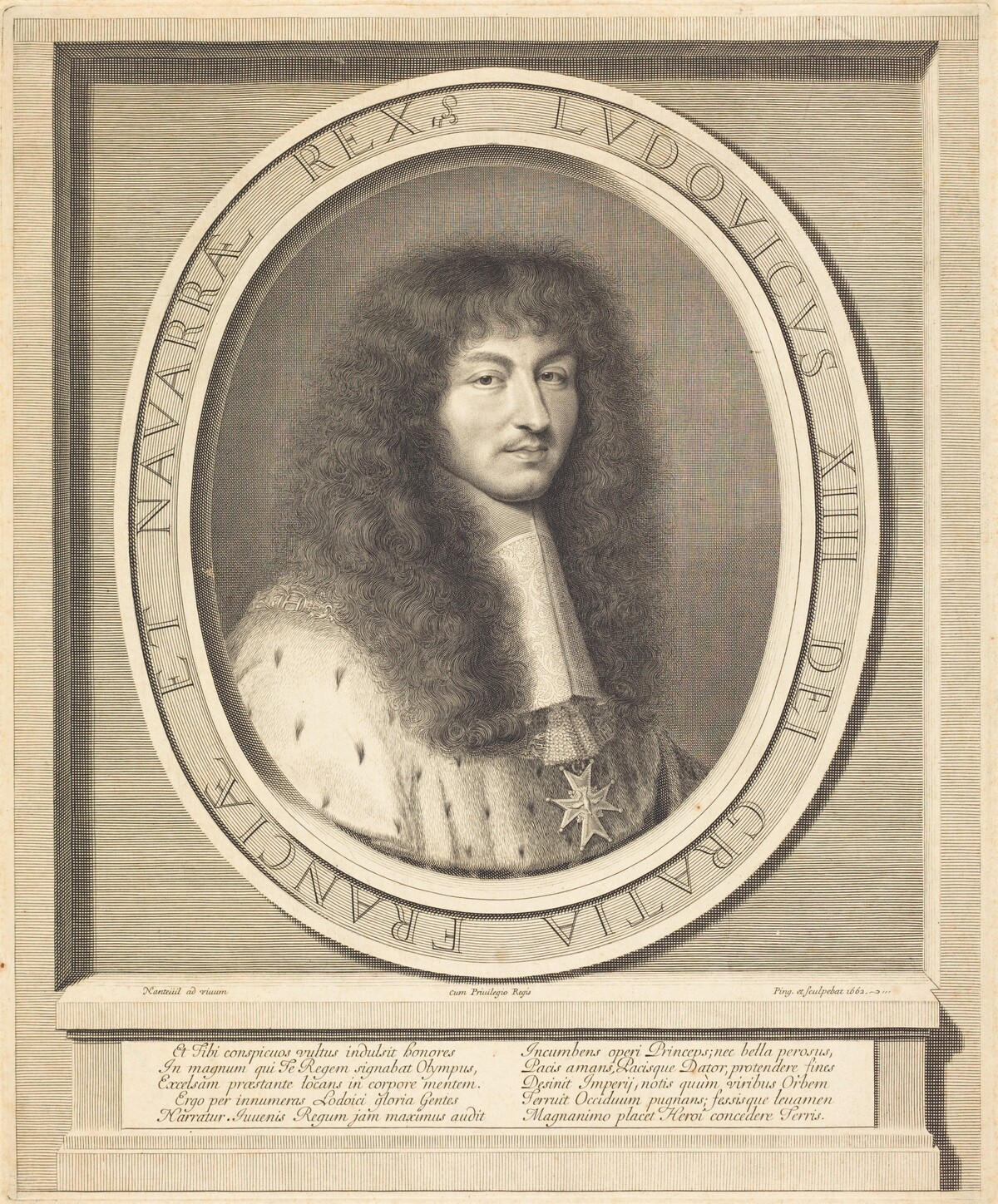 Louis XIV by Robert Nanteuil