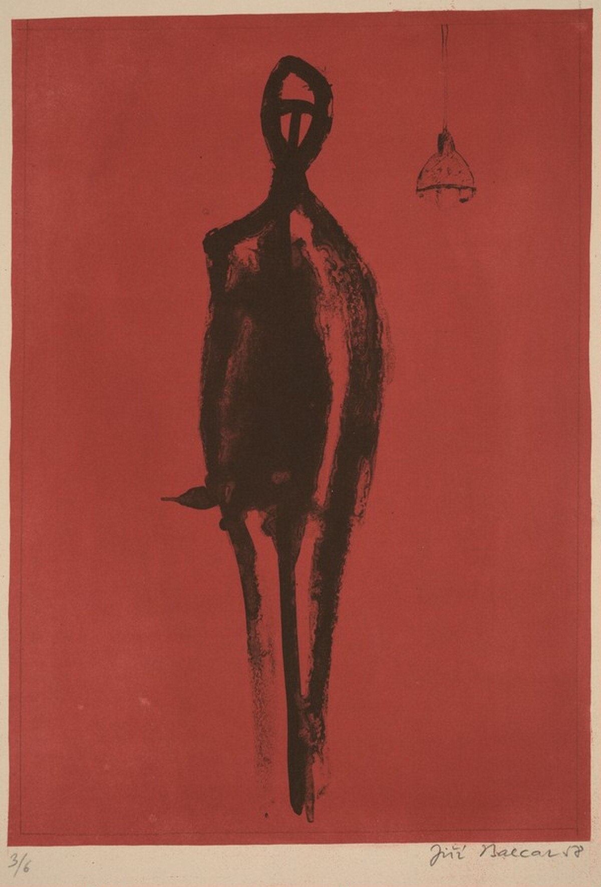 Small Self-Portrait by Jirí Balcar