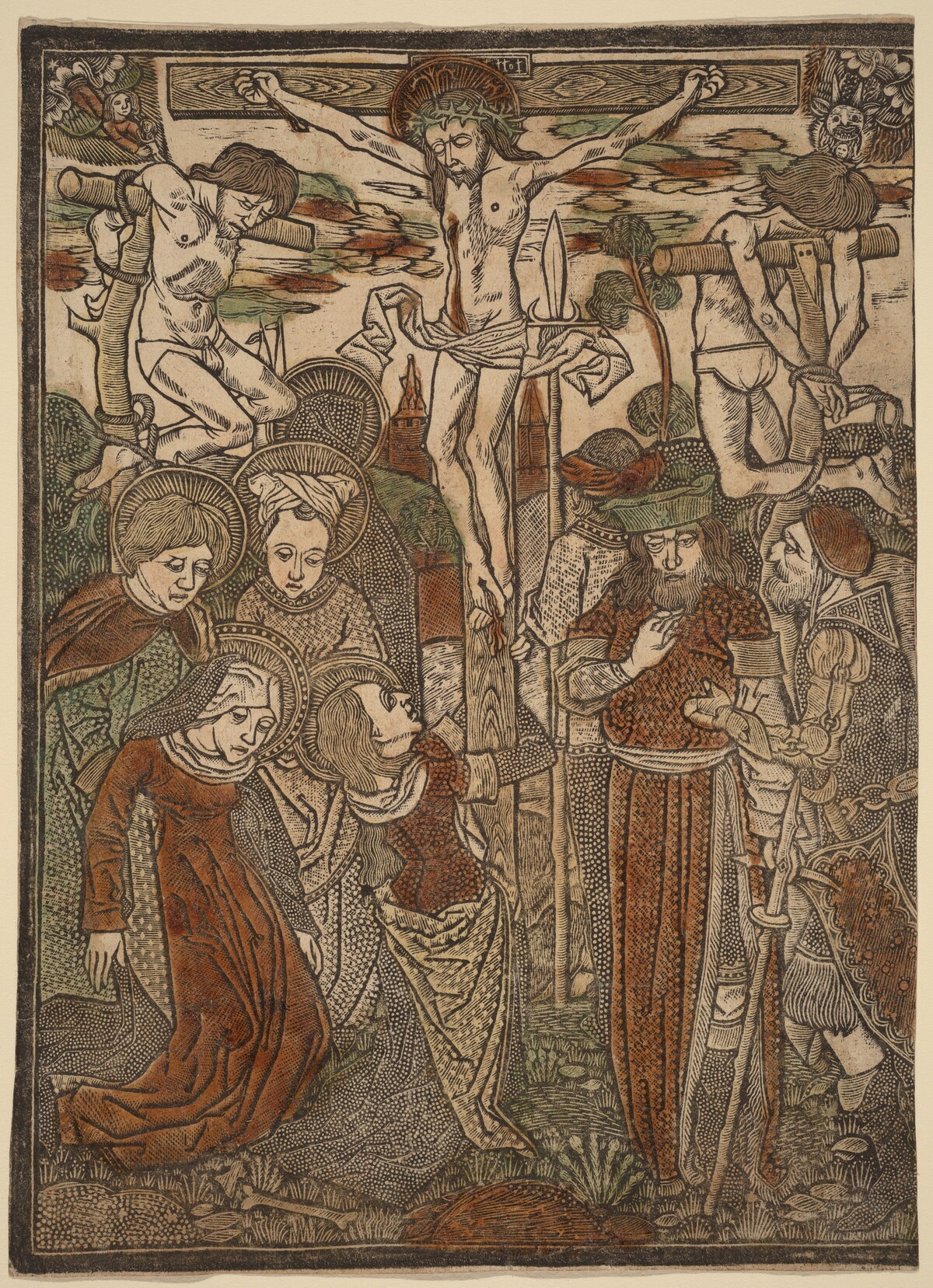 The Crucifixion by Workshop of Master of Jesus in Bethany
