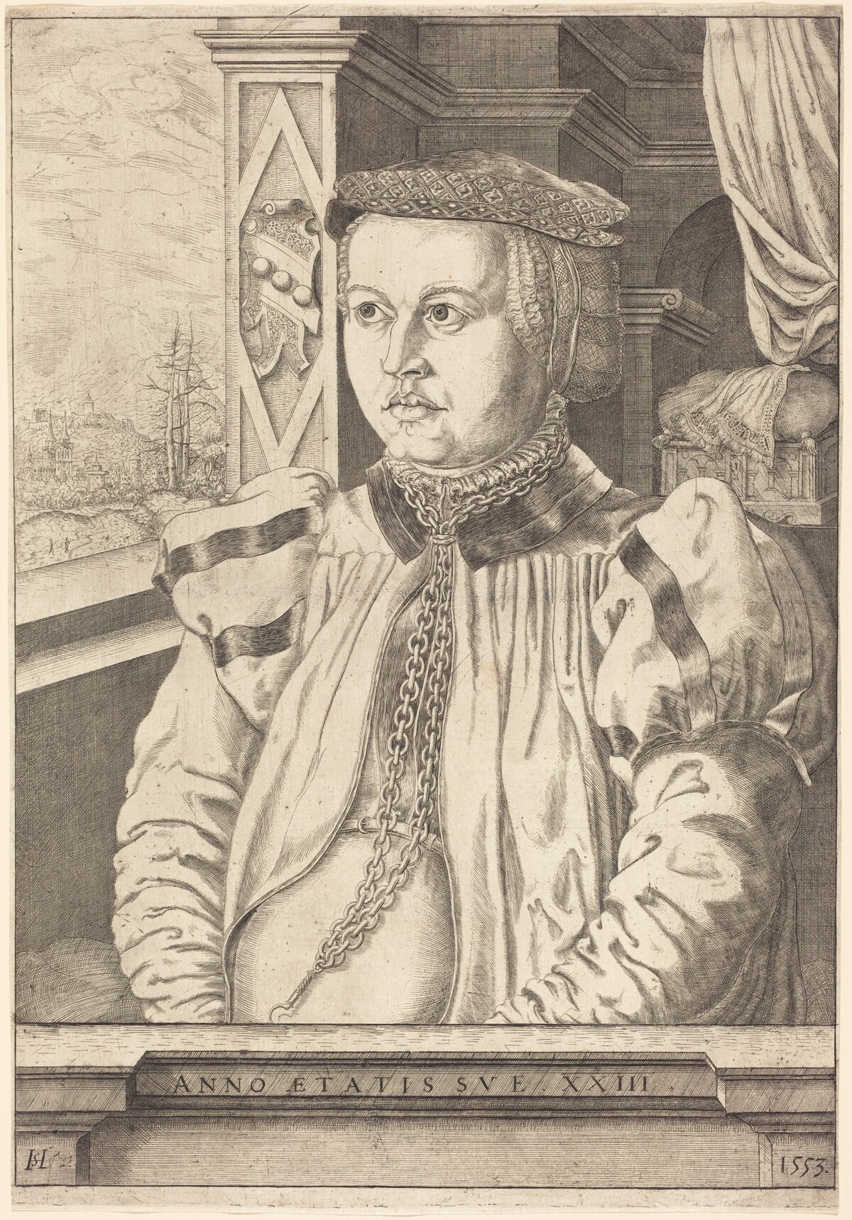 Lady von Eckh (born Piencsenau) by Hanns Lautensack