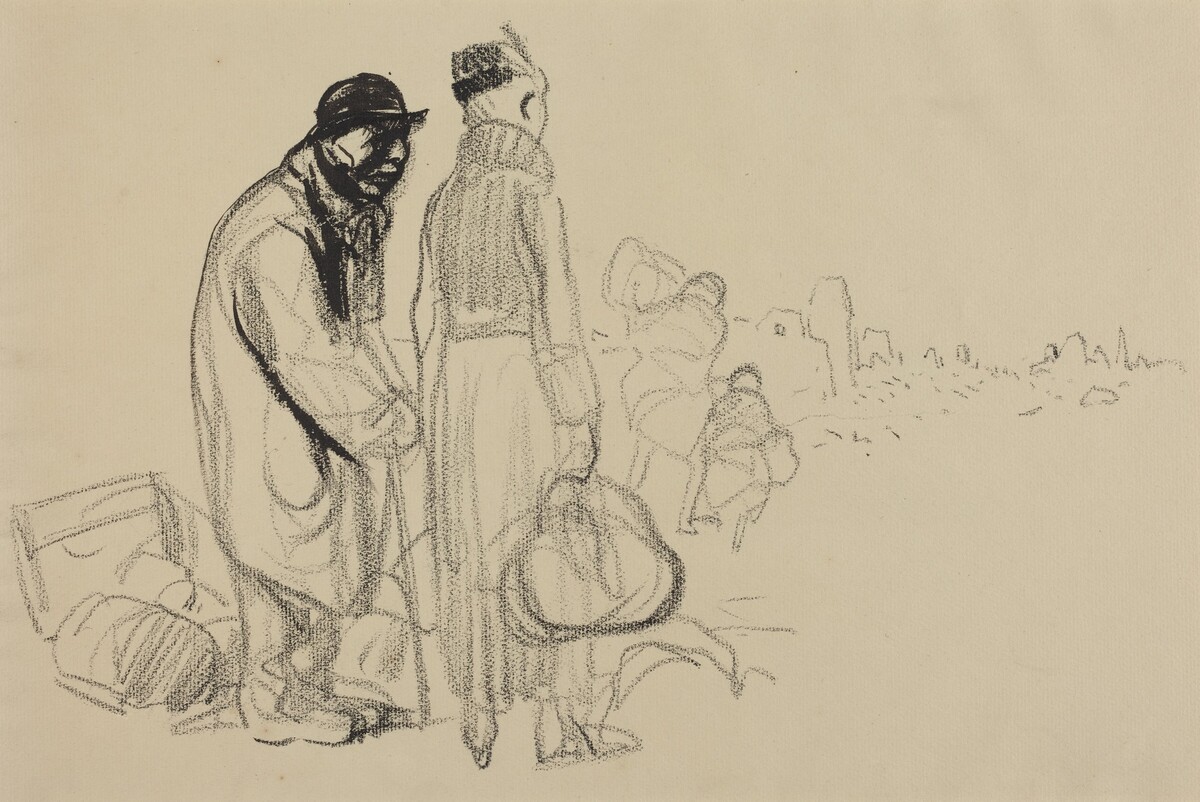 La retour (The Return) by Jean-Louis Forain