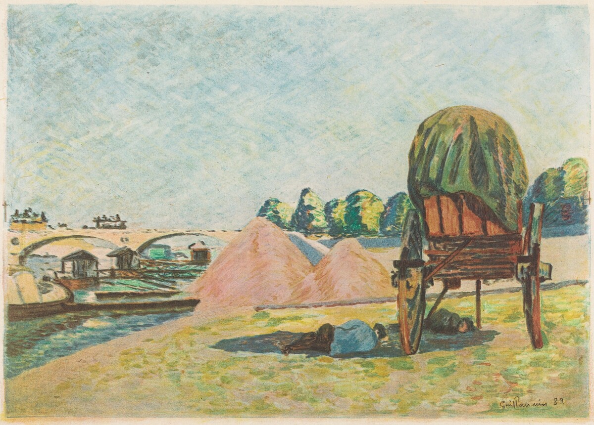 Landscape by Jean-Baptiste-Armand Guillaumin